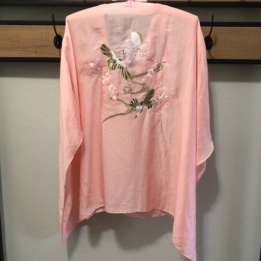 Anthropologie Floreat June Embroidered Poncho OS - Picture 5 of 8